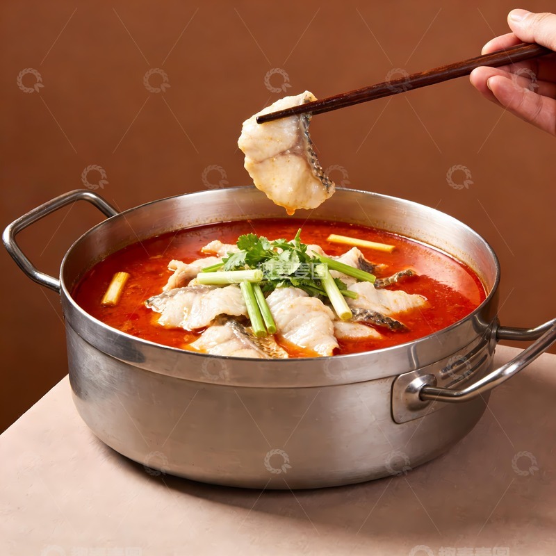 高清大图下载【趣麦麦图】贵州酸汤鱼 酸汤鱼火锅