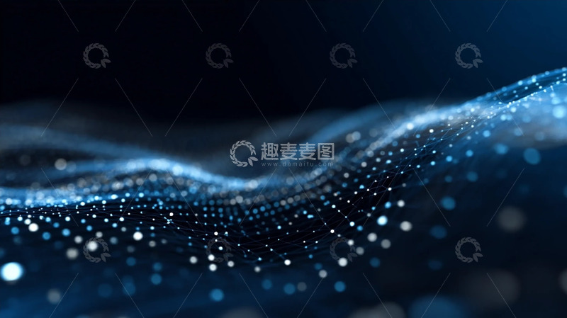 高清大图下载【趣麦麦图】晶点流纹中的科技素材