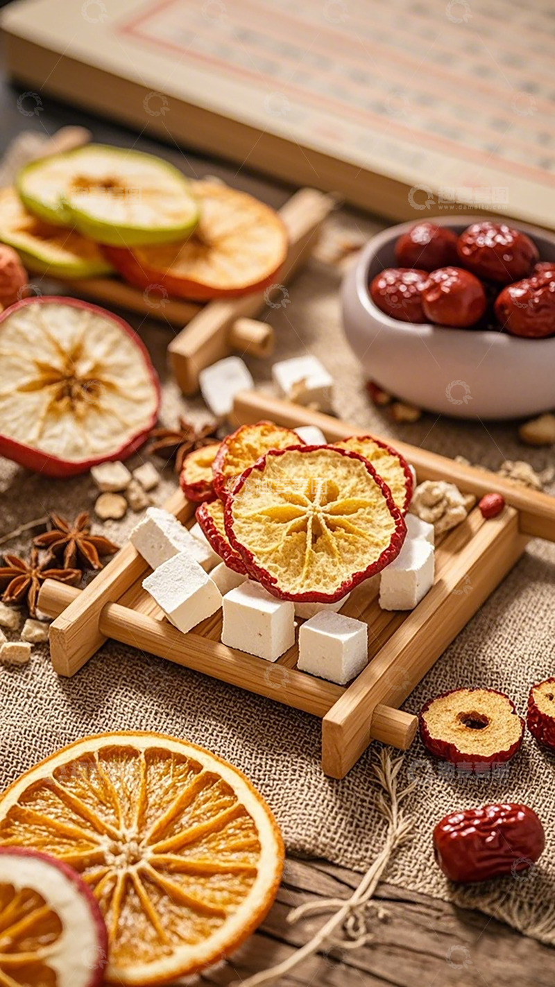 高清大图下载【趣麦麦图】中式养生食材静物摄影