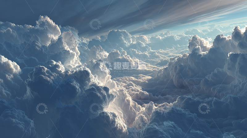 高清大图下载【趣麦麦图】云海壮丽景色