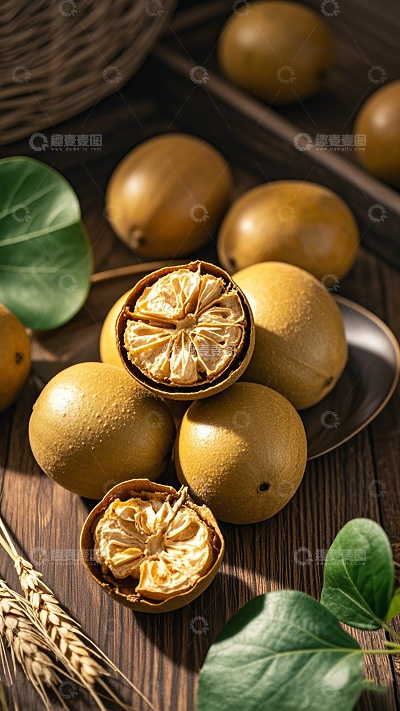 高清大图下载【趣麦麦图】自然风格罗汉果展示摄影