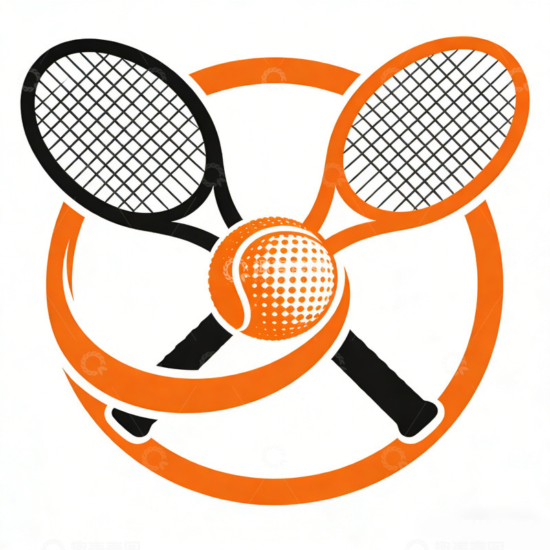 高清大图下载【趣麦麦图】网球运动图标设计