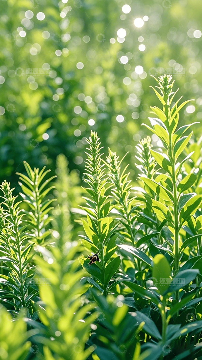 高清大图下载【趣麦麦图】阳光绿植自然风景摄影