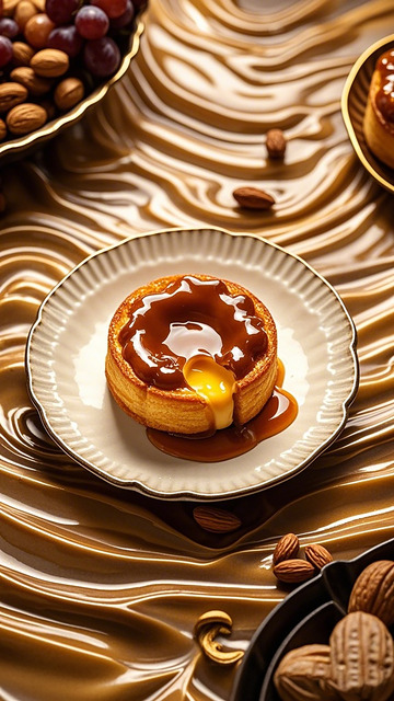 精致甜点美食摄影图片