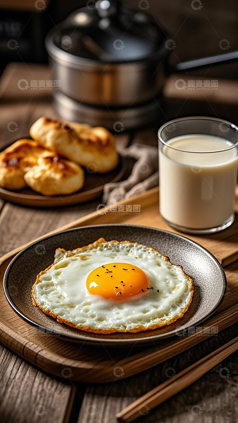 高清大图下载【趣麦麦图】早餐美食摄影图片