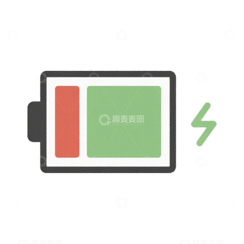 高清大图下载【趣麦麦图】-充电中图标免抠元素