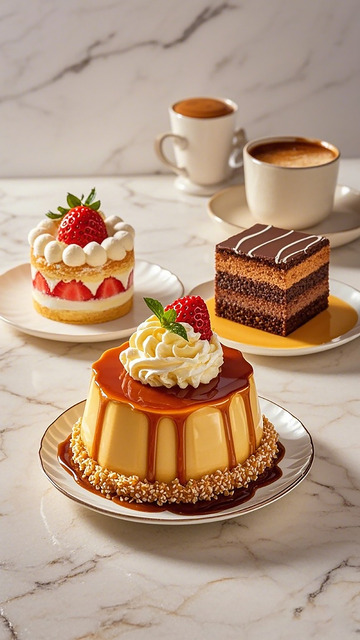 甜点咖啡美食摄影