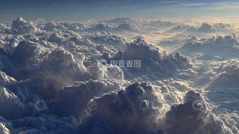 高清大图下载【趣麦麦图】云海奇观壮丽景色