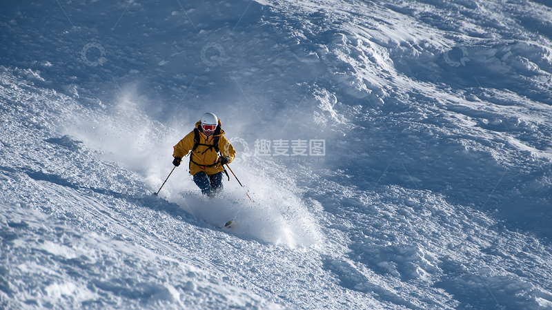 高清大图下载【趣麦麦图】冰雪滑雪冒险