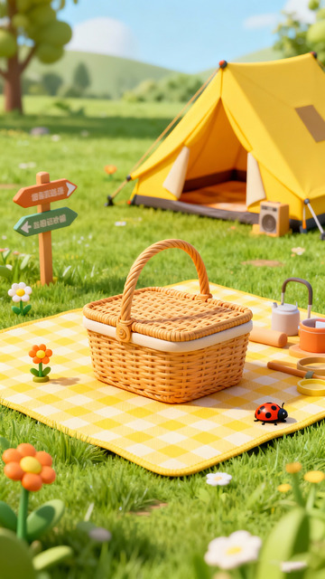 阳光野餐风光摄影