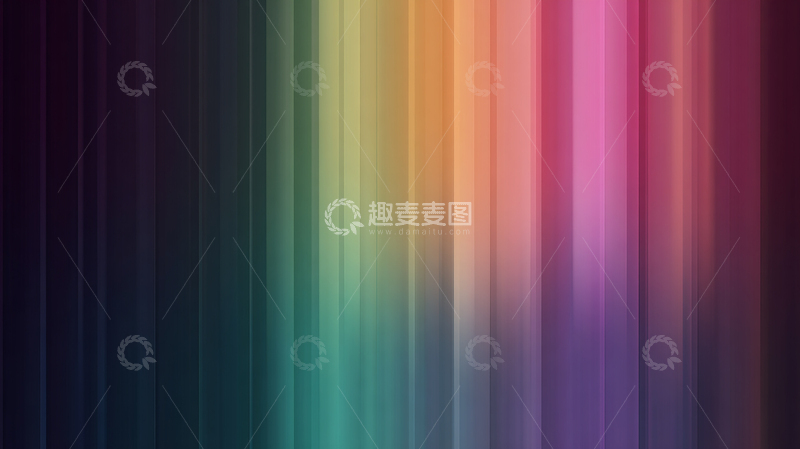 高清大图下载【趣麦麦图】彩色光影渐变
