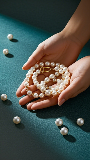 珍珠手链珍藏展示