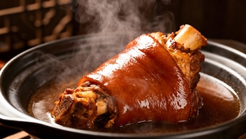 红烧猪肘美食摄影