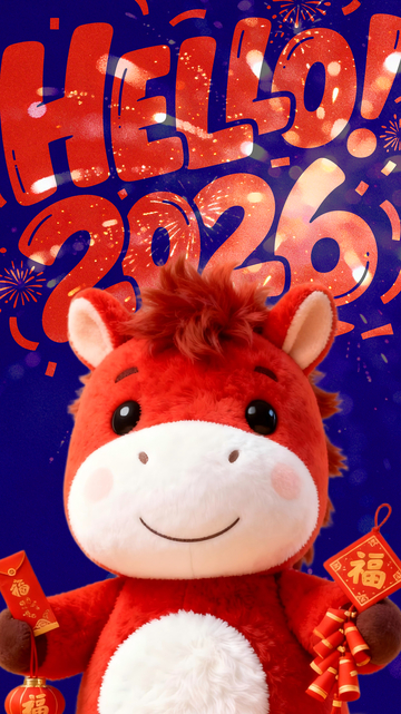 喜迎2026新年牛年吉祥物