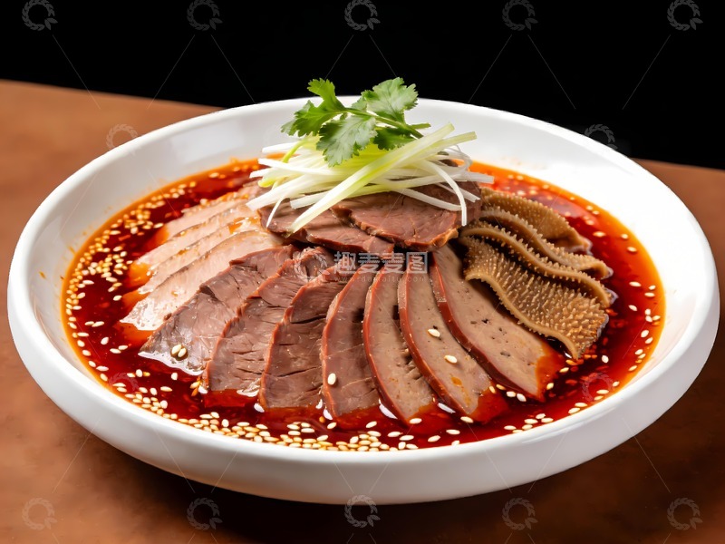 高清大图下载【趣麦麦图】夫妻肺片美食