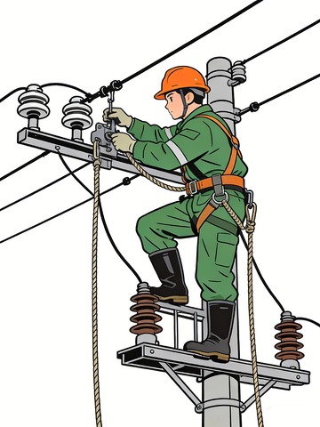 高空作业电力维修