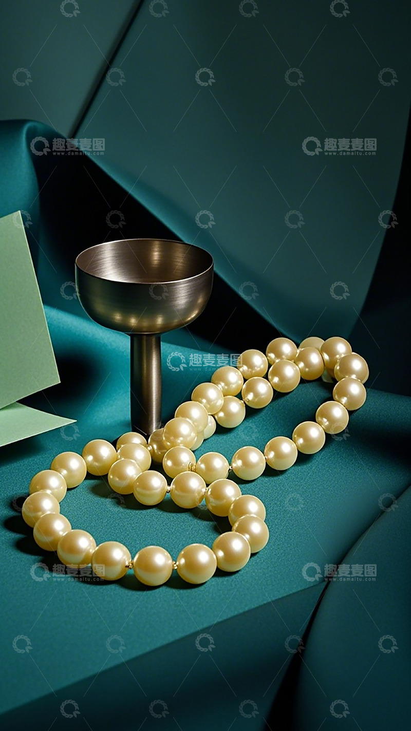 高清大图下载【趣麦麦图】珠宝珍珠项链摄影