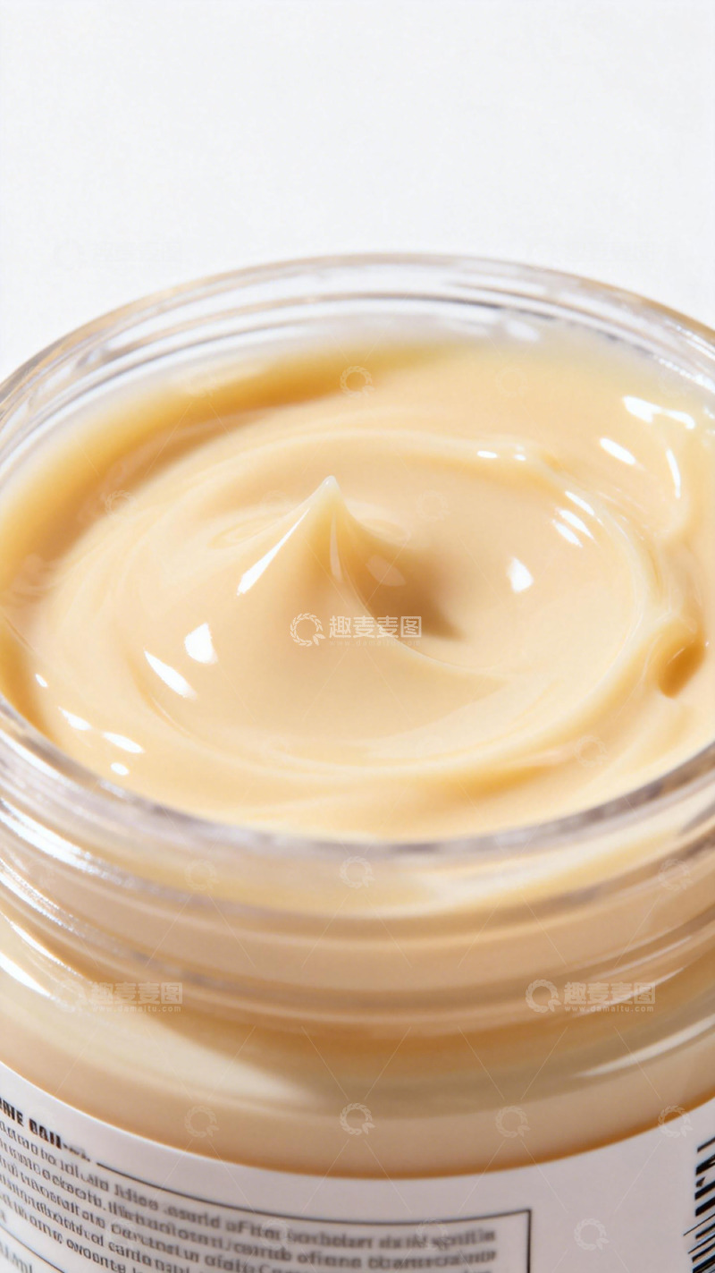 高清大图下载【趣麦麦图】乳霜质地护肤霜特写