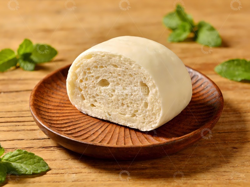 高清大图下载【趣麦麦图】一个切开的馒头