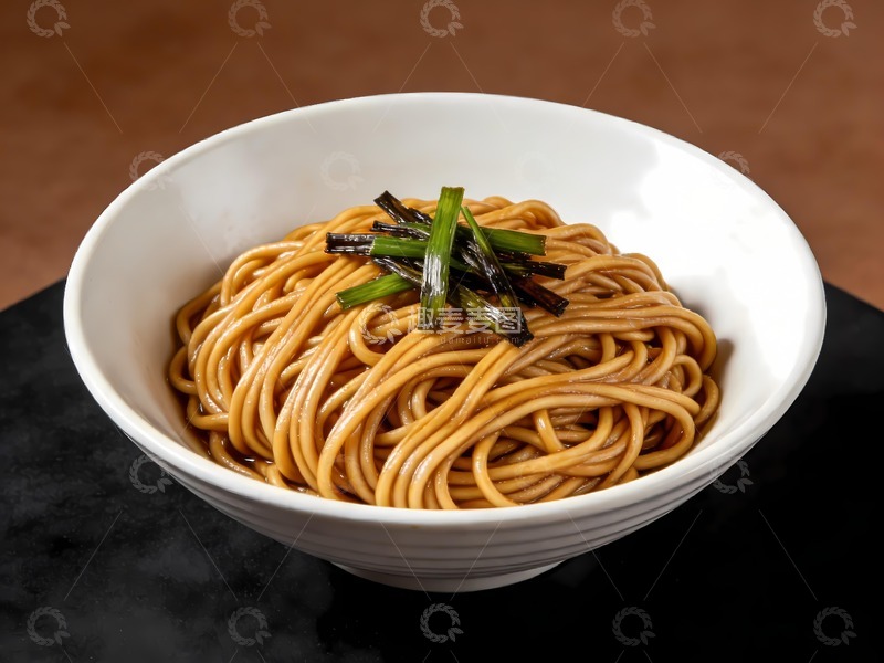 高清大图下载【趣麦麦图】葱油面葱油拌面