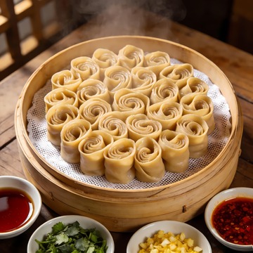 莜面栲栳栳图片