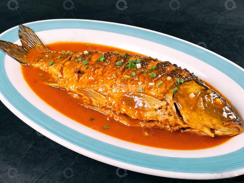高清大图下载【趣麦麦图】糖醋大鲤鱼图片