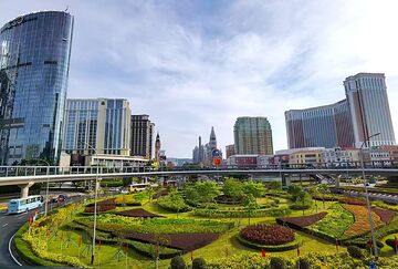 现代都市花园景观