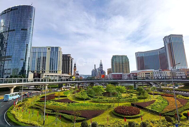 高清大图下载【趣麦麦图】现代都市花园景观