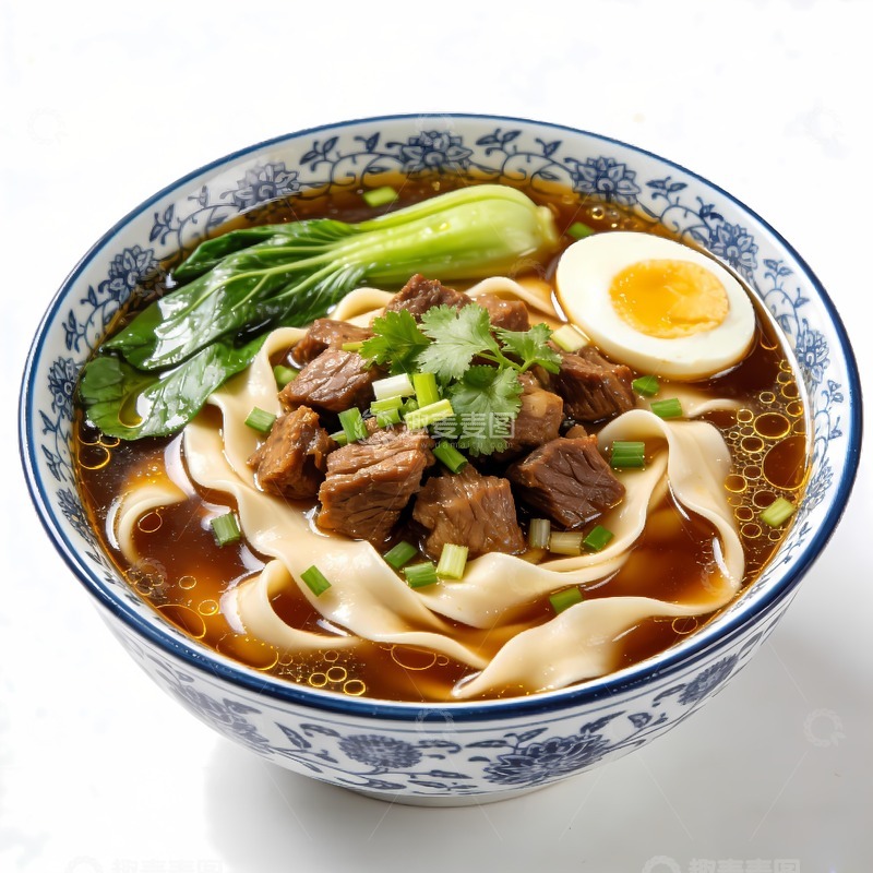 高清大图下载【趣麦麦图】山西美食刀削面