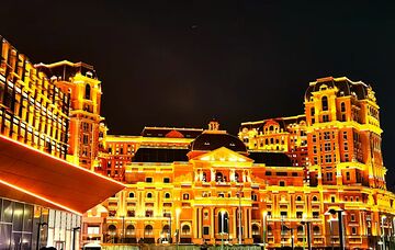 夜景灯光建筑摄影