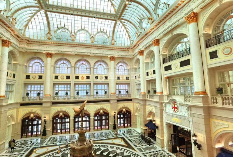 高清大图下载【趣麦麦图】豪华大厅欧式建筑内部装饰设计素材