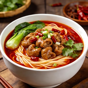 红烧肥肠面 麻辣肥肠面