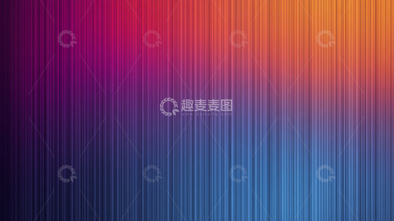 高清大图下载【趣麦麦图】彩虹条纹渐变背景设计