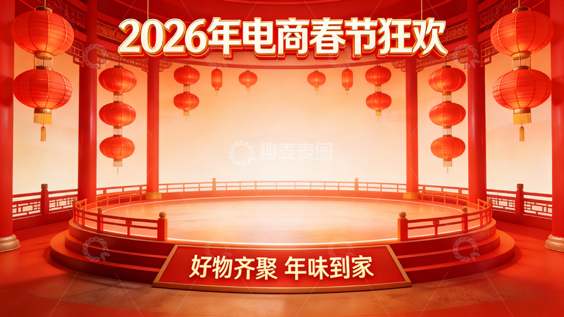 高清大图下载【趣麦麦图】-2026电商背景