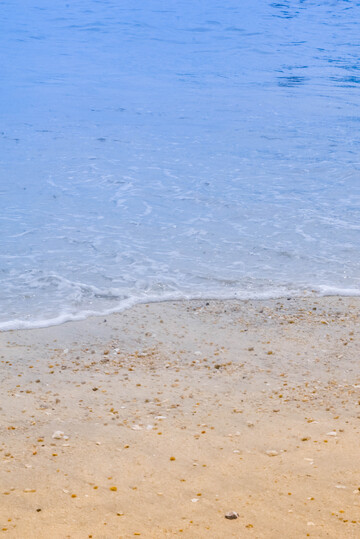 碧海金沙海岸线风光