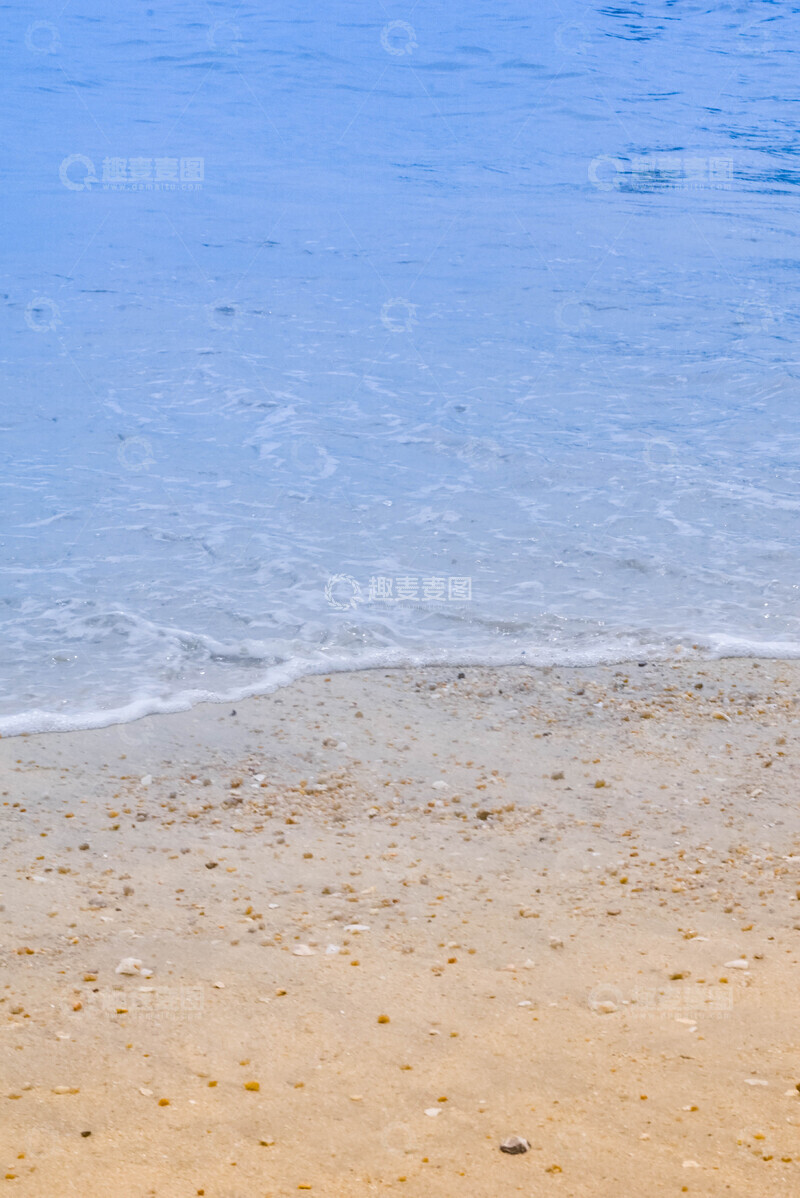 高清大图下载【趣麦麦图】碧海金沙海岸线风光