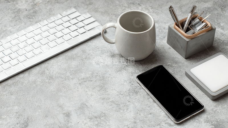 高清大图下载【趣麦麦图】清新整洁桌面设计