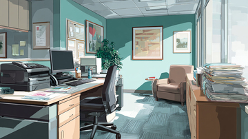 办公室日常场景