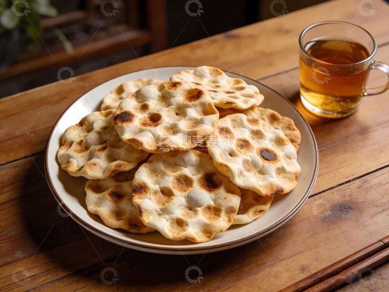 高清大图下载【趣麦麦图】石子馍石头馍 石头饼