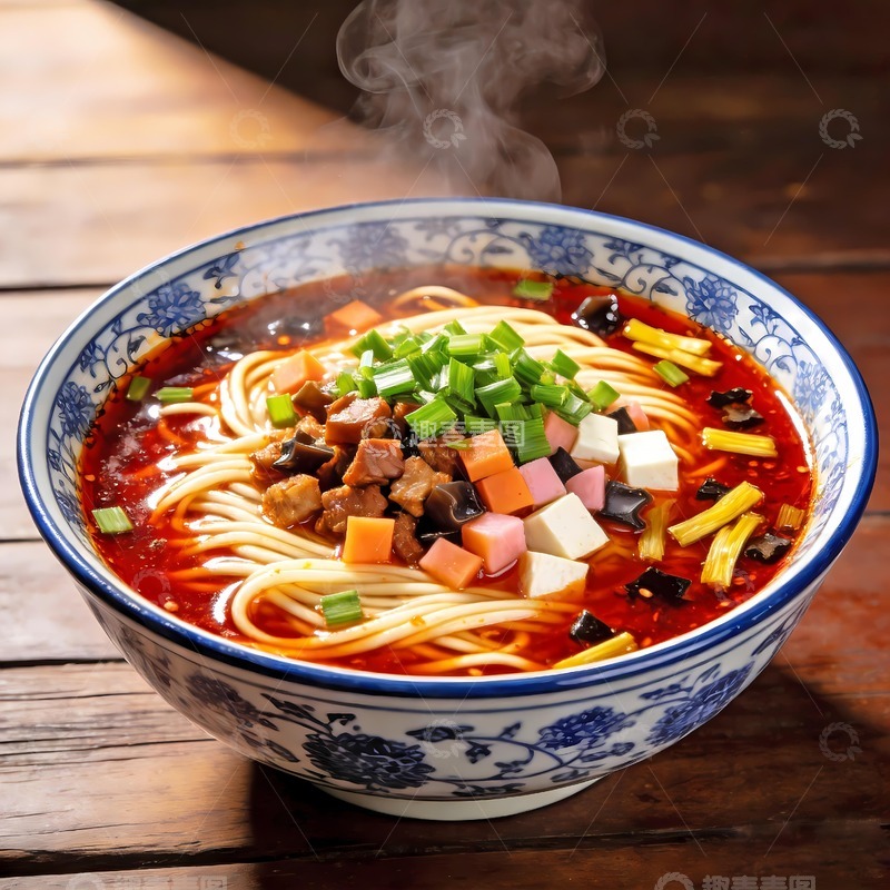 高清大图下载【趣麦麦图】岐山臊子面图片