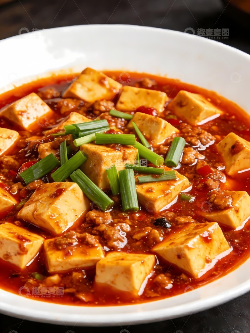 高清大图下载【趣麦麦图】麻婆豆腐下饭菜