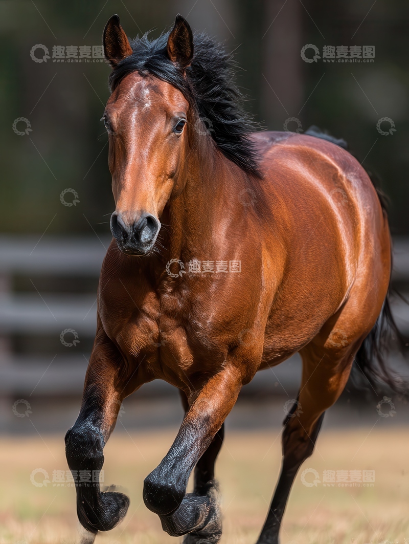高清大图下载【趣麦麦图】荷兰温血马  星驰  弹韧