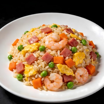 食材丰富的扬州炒饭