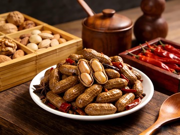 煮花生卤花生