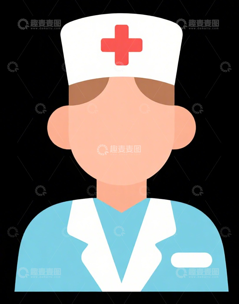 高清大图下载【趣麦麦图】卡通护士形象设计素材