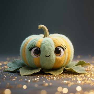 Q版卡通蔬菜系列之南瓜