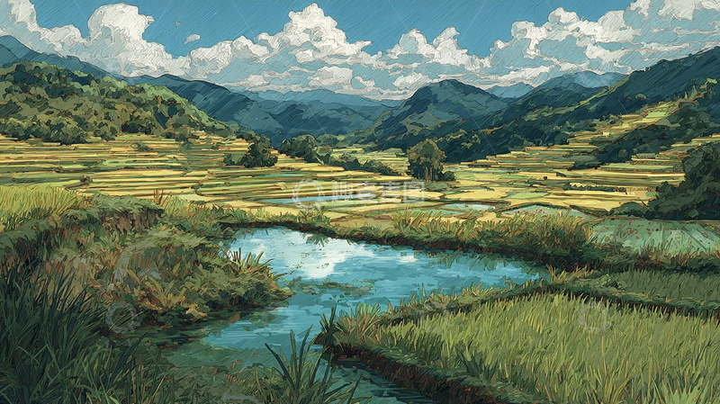 高清大图下载【趣麦麦图】蓝天白云自然美