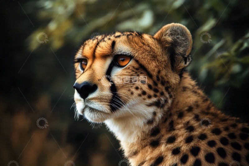 高清大图下载【趣麦麦图】可爱的花豹特写摄影