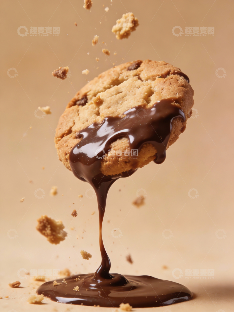 源文件下载【趣麦麦图】曲奇饼干创意广告2