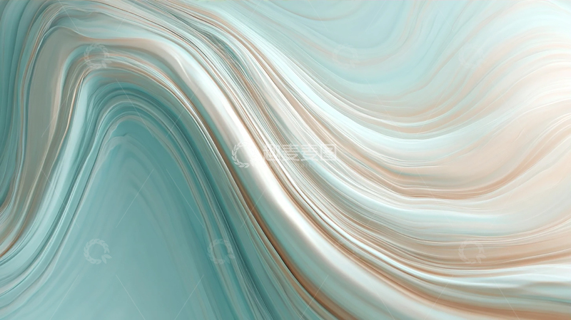 高清大图下载【趣麦麦图】流动的彩色线条